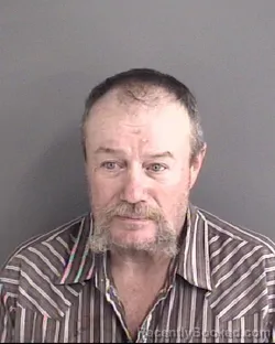 Mugshot of Edward Lewis Huffaker booked in Story County, Iowa on September 27, 2026