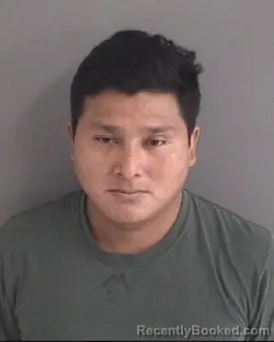 Mugshot of FRANCISCO DIAZ MENDEZ booked in Story County, Iowa on July 17, 2026