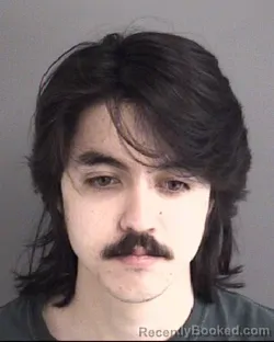 Mugshot of GABRIEL HENRY WEISBRICH booked in Story County, Iowa on March 26, 2026