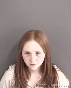 Mugshot of Hailey Emma Peterson booked in Story County, Iowa on October 23, 2026