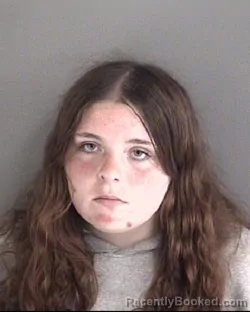 Mugshot of Kynnedy Kay Mershon Gunderson booked in Story County, Iowa on August 6, 2026