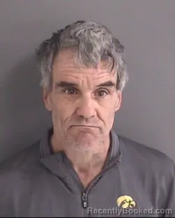 Mugshot of MICHAEL RAY HOWLAND booked in Story County, Iowa on March 16, 2026