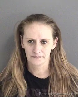 Mugshot of MICHELLE LYNN SANDERS booked in Story County, Iowa on April 21, 2026