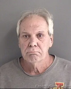 Mugshot of Mark Douglas Templeton booked in Story County, Iowa on October 2, 2026