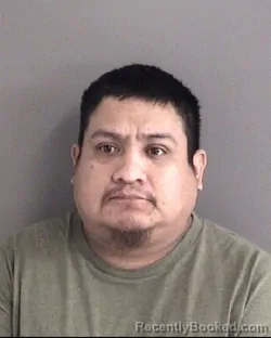 Mugshot of Sergio Alejandro Gutierrez Zavala booked in Story County, Iowa on September 2, 2026