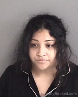 Mugshot of XARIA JO GARCIA booked in Story County, Iowa on July 17, 2026