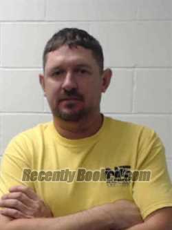 Booking photo from Van Buren County, Iowa