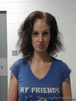 Mugshot of Anya Teresa George booked in Van Buren County, Iowa on September 9, 2026
