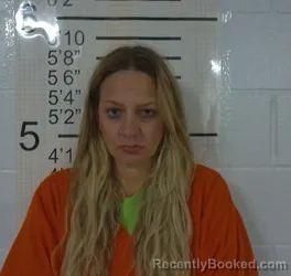 Mugshot of AMBER NICOLE BRYAN booked in Warren County, Iowa on March 5, 2026