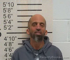 Mugshot of JOHN AARON JACOBS booked in Warren County, Iowa on March 5, 2026