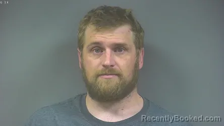 Mugshot of Jared James Reed booked in Washington County, Iowa on October 3, 2026