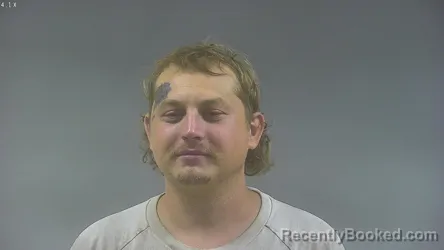Mugshot of Cole Joshua Dusenbery booked in Washington County, Iowa on August 31, 2026