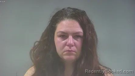 Mugshot of Rebecca Leigh Hathaway booked in Washington County, Iowa on October 3, 2026