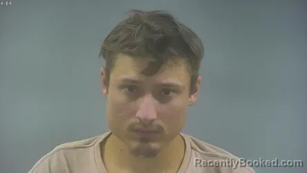 Mugshot of Grant Allen Brooks booked in Washington County, Iowa on October 3, 2026