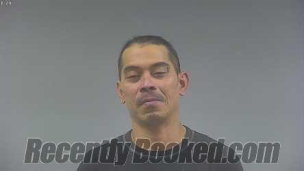 Booking photo from Washington County, Iowa