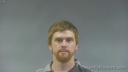 Mugshot of Cory Joel Beck booked in Washington County, Iowa on August 18, 2026