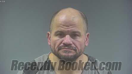 Booking photo from Washington County, Iowa