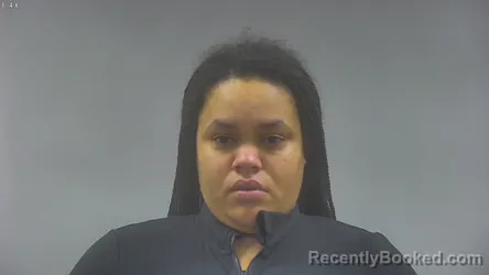 Mugshot of JASMINE ALICIA MCCLAIN booked in Washington County, Iowa on May 21, 2026