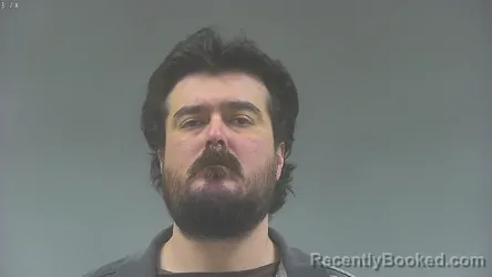 Mugshot of FRANK STOWE-CALDERON booked in Washington County, Iowa on May 4, 2026