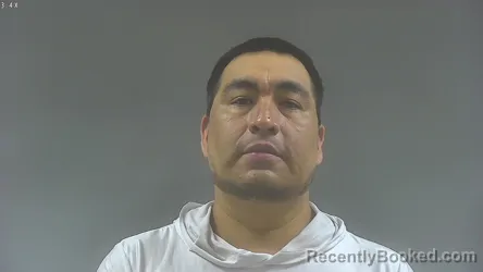 Mugshot of JOSE ALFREDO MENDIOLA MEJIA booked in Washington County, Iowa on May 16, 2026