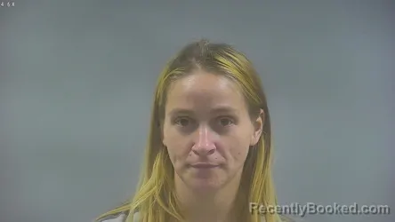 Mugshot of ASHLEY NICHOLE MOORE booked in Washington County, Iowa on July 28, 2026