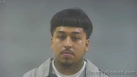 Mugshot of Omar Ramirez Aguilar booked in Washington County, Iowa on August 12, 2026