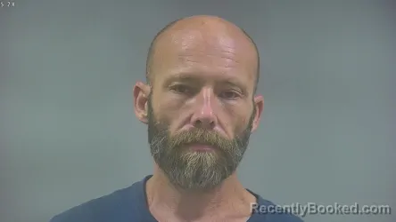 Mugshot of Michael Geronimo Hufstedler booked in Washington County, Iowa on August 21, 2026