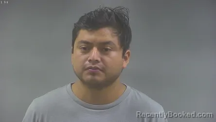 Mugshot of Miguel Vazquez Diaz booked in Washington County, Iowa on September 26, 2026