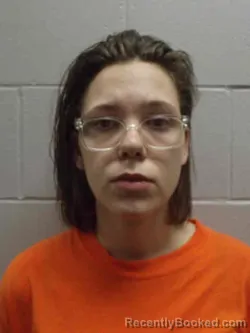 Mugshot of MIKAILA RHAIN JOHANSON booked in Wayne County, Iowa on April 23, 2026