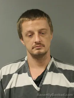 Mugshot of Brandon Michael Kruzic booked in Webster County, Iowa on August 31, 2026