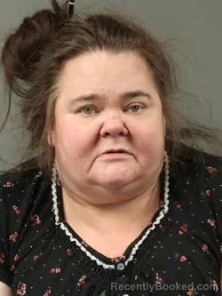 Mugshot of Danyell Marie Freeman booked in Webster County, Iowa on October 7, 2026