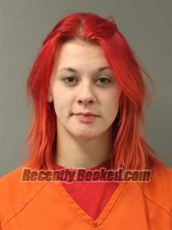 Mugshot of Jasmine Nichole May Wever booked in Webster County, Iowa on September 28, 2026