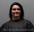 Mugshot of Andrea Delezlin Webb booked in Pickens County, South Carolina on September 8, 2026