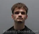 Mugshot of Blaze Christopher Baldwin booked in Pickens County, South Carolina on October 8, 2026