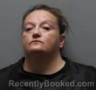 Mugshot of Cristy Leigh Lusk booked in Pickens County, South Carolina on October 28, 2026