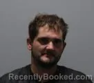 Mugshot of Dustin Matthew Dionne booked in Pickens County, South Carolina on October 13, 2026