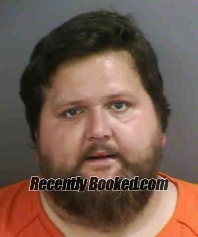 Booking photo from Collier County, Florida