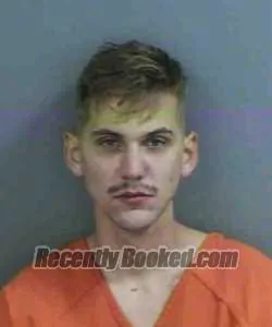 Booking photo from Collier County, Florida