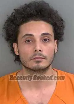 Booking photo from Collier County, Florida