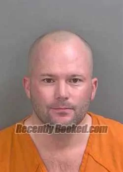 Booking photo from Collier County, Florida