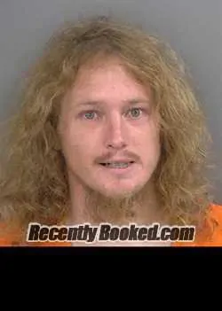 Booking photo from Collier County, Florida