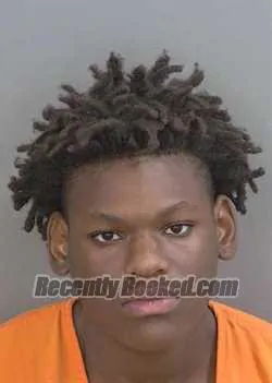 Booking photo from Collier County, Florida