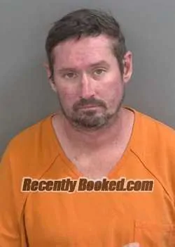 Booking photo from Collier County, Florida