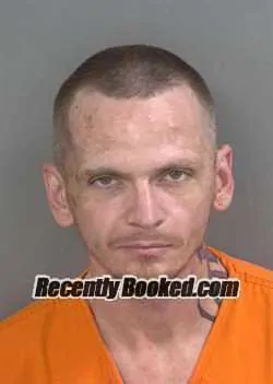 Booking photo from Collier County, Florida