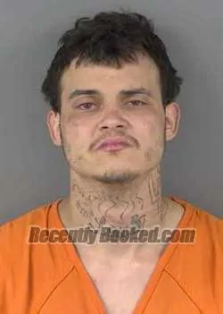 Booking photo from Collier County, Florida