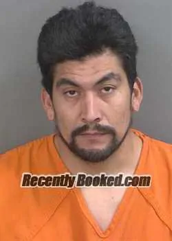 Booking photo from Collier County, Florida