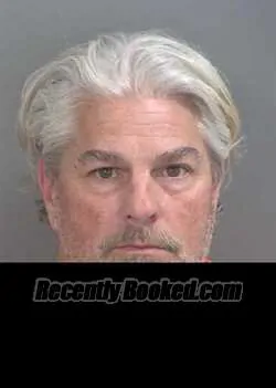 Booking photo from Collier County, Florida