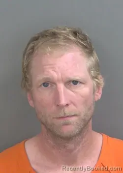 Booking photo from Collier County, Florida