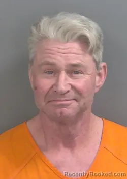 Booking photo from Collier County, Florida