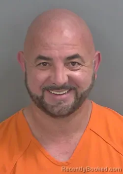 Booking photo from Collier County, Florida